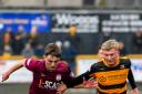 Action from Kelty Hearts' match at Alloa Athletic. (Image: Ben Montgomery Photography)