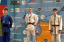 James Rutherford won gold at Commonwealth Judo Championships.