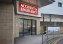 The A&E department at the Victoria Hospital in Kirkcaldy.