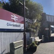 Cowdenbeath railway station.