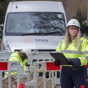 SGN are carrying out 'essential' gas works in Lochgelly.