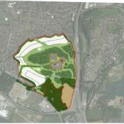 There are multi-million pound plans for a major new development, including houses, an hotel and a new country park, at Castlandhill in Rosyth.
