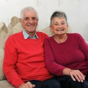 Archie and Jeannette Fotheringham, from Lochgelly, will celebrate their 65th wedding anniversary on Tuesday. Photo: David Wardle.