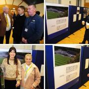 Plans for a £2m multi-use sports facility in Glencraig were unveiled on Sunday. Photos: David Wardle.
