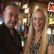 Ewan and June Ross, owners of the Dunvegan Bar.