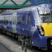 A man has died after being struck by a train in Fife.