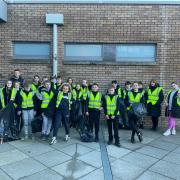 Benarty Litter Busters have been out in force. Photo: Benarty Community Council.
