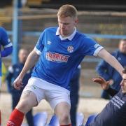 Scott Sinclair posed a threat for the Blues but they could only watch as Spartans won 1-0 to secure the Lowland League title.