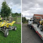 A man has been charged and a quad bike seized in Lochgelly.