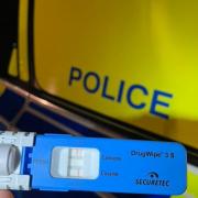 A driver was reported for motoring offences after being stopped on the A92.