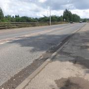 The road condition of the A909, where it crosses the A92, has been slammed as 'unacceptable'.