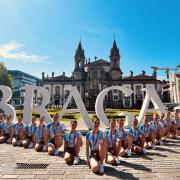 Dancers with Centre Stage Performing Arts, pictured at the 2023 Dance World Cup, will travel to Prague for this year's edition.