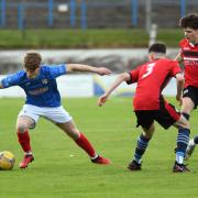 Zac Butterworth netted for Cowden but they couldn't hold on to the lead.