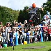 Stunt riders from The Clan will be at Benarty Skate Park this Saturday.