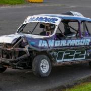 A bit of damage for Ministox driver Kai Gilmour.