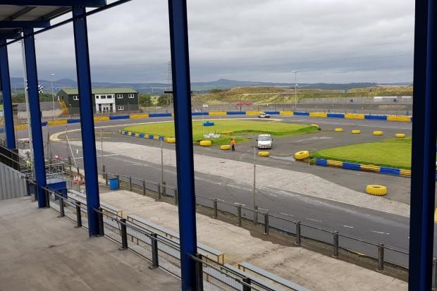 The Raceway being prepared for the new season.