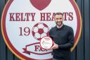 Kevin Thomson picked up the Glen’s SPFL League Two Manager of the Season award last week. Photo: Kevin Marshall / kayemphotography.