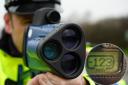 The teenager was caught driving at 123mph on the A92 last night.