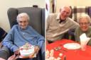 Dorothy McRay, left, turned 101 while David and Anne Stephen celebrated their 55th wedding anniversary.