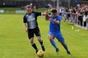 Dundonald Bluebell reached the first round with victory over Tayport on Saturday. Photo: Dave Wardle.