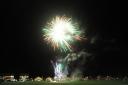 The fireworks display lit up the sky above Kelty on Saturday night. Photos: David Wardle.
