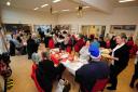 Dinner at the Corrie Centre in Cardenden. Photo: David Wardle.
