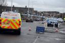 The crash took place on Broad Street in Cowdenbeath with one woman taken to hospital.