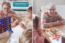 Sunflower Family Nurture Centre youngsters make regular visits to Mossview Care Home in Lochgelly.