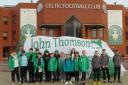 The John Thomson Tournament winners at Celtic Park.