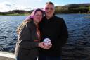 Diana (Danny) Hunter proposed to Andy Paterson at Lochore Meadows.