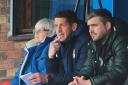 Cowdenbeath's new manager Calum Elliot watched from the stands on Saturday. Photo: David Wardle