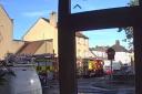 Firefighters at the incident in Lochgelly on Wednesday evening. Pic: Fife Jammer Locations