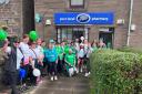 Georgina and Fiona joined their Boots colleagues from Fife and Tayside to walk 500 miles for Macmillan.