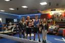 Harris Folks claimed another win at Glenrothes Boxing Club's recent home show.