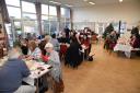 Christmas meal at the Corrie Ctr in Cardenden (Photo by David Wardle)