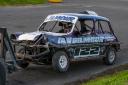 A bit of damage for Ministox driver Kai Gilmour.