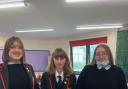 Pupils at Lochgelly High were delighted with the donations made to them