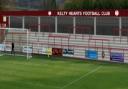 An image of what the new stand at Kelty Hearts' stadium would look like.