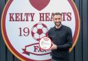 Kevin Thomson picked up the Glen’s SPFL League Two Manager of the Season award last week. Photo: Kevin Marshall / kayemphotography.