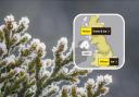 A second weather warning for snow and ice on Sunday has been issued.