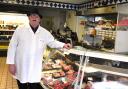 William Stark who is saying farewell to his butcher's store after nearly 40 years at the helm.