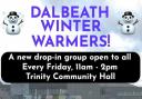 The Dalbeath WInter Warmers meet in Trinity Church every Friday.