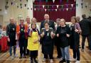 Lo'gelly Lunches volunteers with Fife MSP Alex Rowley.