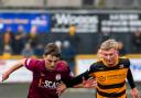 Action from Kelty Hearts' match at Alloa Athletic. (Image: Ben Montgomery Photography)