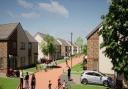 Previous artists impressions of the affordable housing development on Lochgelly Road.