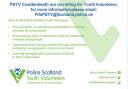 Police Scotland Volunteers are appealing for young people to join a new Cowdenbeath group.