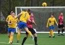 Action from the draw between Inverkeithing Hillfield Swifts and Crossgates Primrose.