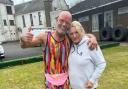 A Lochore fitness instructor completed 600 burpees in one hour to raise money for a youngster with a brain tumour.
