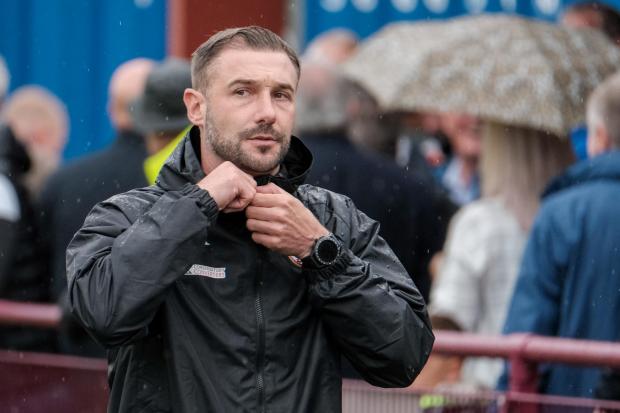 Kelty boss Kevin Thomson is hoping his team can produce a shock and dump holders St Johnstone out of the cup tomorrow.  Photo: Jim Payne.