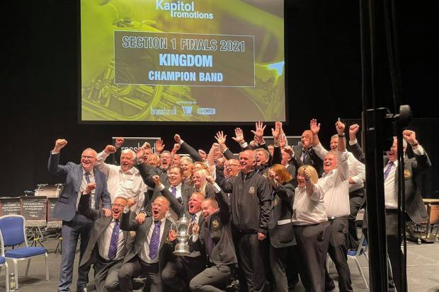 Kingdom Brass Band scooped a coveted prize at the National Brass Band Championship.